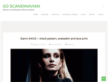 Tablet Screenshot of goscandinavian.com